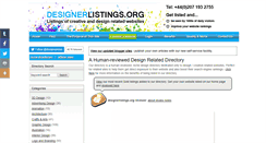 Desktop Screenshot of designerlistings.org